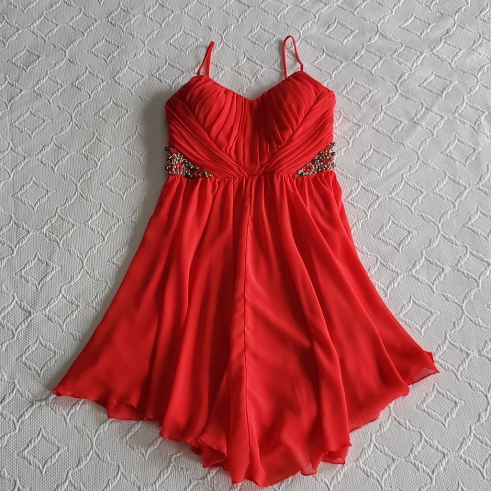 Small Pink Homecoming party dress
